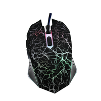 Meilleure vente de souris de jeu filaire de style 3D 1600 DPI USB Laser certifié FCC batterie en plastique pour main droite ordinateur portable Apple de bureau