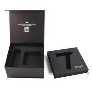 OEM Custom logo Luxury <b>Large</b> Big <b>Gift</b> <b>Box</b> Packaging Magnetic Lid Close Boxes with Internal Foam Padding - Product Image 1