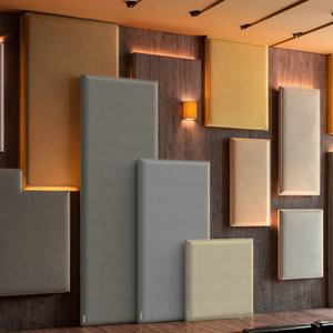 Chi phí cao hiệu suất sang trọng Home Theater <span class=keywords><strong>Wall</strong></span> Panel dễ dàng cài đặt Acoustic âm thanh hấp thụ tấm - Product Image 1