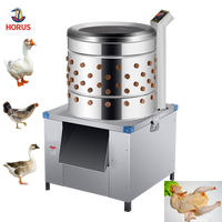Machine à Plumer la Volaille et les Poulets en Acier Inoxydable Horus pour 15 à 20 Poulets Entiers