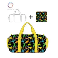 Kids Duffle Bag for Travel, Boys Girls Gym Duffel Bags with Shoe  Compartment Little Kid Weekender Overnight Sports Bag