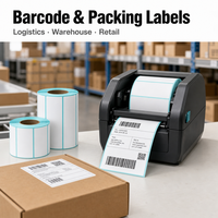 Papier d'étiquettes thermiques pour balance électronique de calcul de prix, autocollants de code-barres de pesage sur mesure, vente en gros directe d'usine OEM Chine