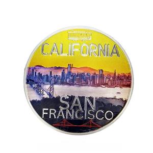 2025 gran oferta 3D imanes de nevera de papel de aluminio en relieve hermoso logotipo personalizado recuerdos <span class=keywords><strong>destinos</strong></span> turísticos <span class=keywords><strong>mundiales</strong></span> bajo MOQ Metal - Product Image 4