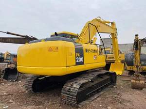 Excellente pelle hydraulique Komatsu PC200-7 d'occasion, 20 tonnes, godet de 1,0 m, moteur de 110 kW, roulement d'engrenage, modèle 2022, pour la construction - Product Image 2