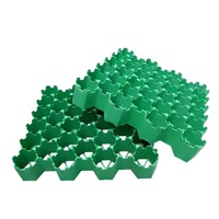 Grille de gazon en plastique HDPE bon marché de haute qualité pour parking et allée, grille de gravier durable en nid d'abeille pour parking, fabriquée en Chine