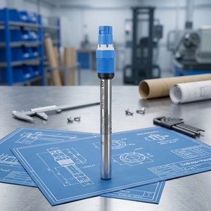 Medidor de pH Industrial E h Memosens COS81E, Sensor de pH Digital, Diseño Higiénico, Tratamiento de Agua Potable, Precisión de 0.1pH, Material PVDF - Product Image 4