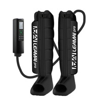 Système de récupération par compression d'air séquentiel, bottes de compression professionnelles pour les jambes entières, pour la relaxation musculaire