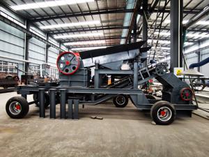 Ligne de production minière mobile combinée de concassage à mâchoires, marque Hengtong, 40-50t/h, composants essentiels du moteur AC - Product Image 6