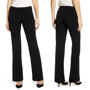 Wholesale Female Work Wear Official Black Zip Fly Formal <b>Suit</b> Trousers <b>Women</b> Wide Leg Pants - Product Image 1