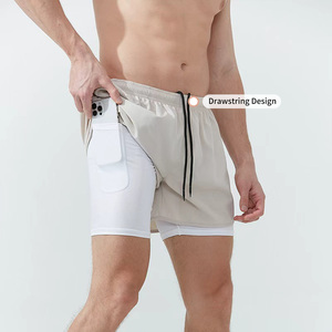 <span class=keywords><strong>Pantaloncini</strong></span> da ginnastica da <span class=keywords><strong>uomo</strong></span> personalizzati <span class=keywords><strong>2</strong></span>-<span class=keywords><strong>in</strong></span>-<span class=keywords><strong>1</strong></span>, - Product Image 4