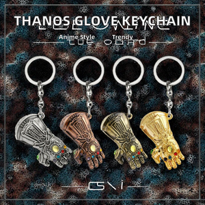 Portachiavi con Moschettone in Lega di Zinco Design Anime Guanti di <span class=keywords><strong>Thanos</strong></span> con Apribottiglie, Ciondolo Regalo all'Ingrosso - Product Image 2