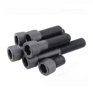 ANSI DIIN סטנדרטי שחור hex socket cap ראש הבורג אלן בורג