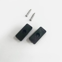 Clips en plastique pour terrasses en WPC, fixation extérieure pour revêtements de sol, entretoises en plastique, clips de fixation pour terrasses en WPC, attaches pour lames de terrasse