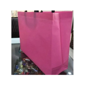 Sac à poignée en boucle réutilisable en tissu non tissé avec une composition en tissu épais, poignées ergonomiques en boucle, idéal pour l'emballage de cadeaux - Product Image 3