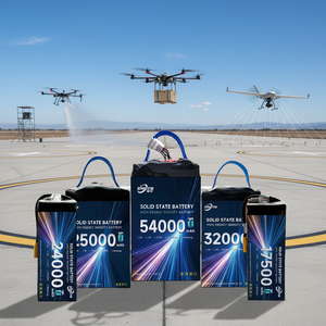 Batería de Litio Semisólida XINGTO 12S 14S 44.4V 51.8V 40000mAh 400wh/kg de Rendimiento Estable, Paquete Flexible para Drones/UAV - Product Image 5