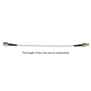 RF <span class=keywords><strong>Adapter</strong></span> Cáp rg316 SMA Nam để SMA nữ cáp đồng trục Pigtail Jumper cáp mở rộng cho trong nhà ngoài trời sử dụng trên không - Product Image 2