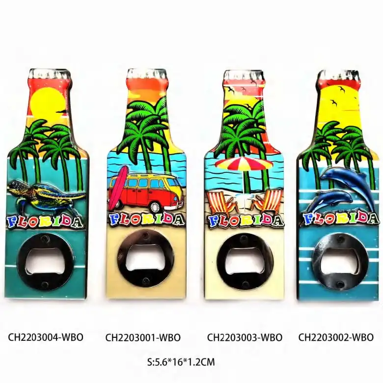 Personalizza magneti per frigorifero MDF souvenir magnet apri epossidico con magnete per regalo turistico forma diversa