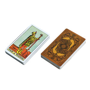 高品质纸质塔罗牌套装批发印刷塔罗牌卡带指南 - Product Image 4
