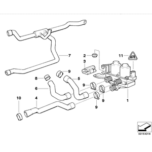 Nuevo y de Alta Calidad para BMW E36 328i M3 323i 328is <span class=keywords><strong>318i</strong></span> 325i, Pieza de Auto, Válvula de Control del Calefactor, Bomba de Agua 64118375792 - Product Image 6