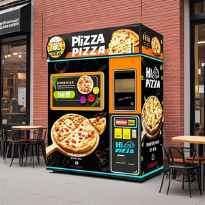 ตู้24ชั่วโมง21.5นิ้ว Combo ลิฟต์ยกพิซซ่าอาหารเครื่องจำหน่ายหน้าจอสัมผัสอัจฉริยะ - Product Image 1