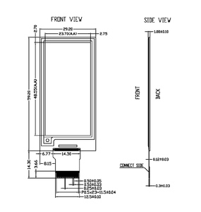 Pantalla Industrial de Tinta Electrónica de 2.13 Pulgadas de Ancho, GDEM0213B74WT 250x122, Compatible con -25°C ℃ ~50 ℃   Panel de Papel Electrónico para Entornos Extremos - Product Image 6