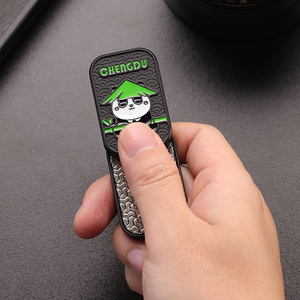 Kung Fu Panda <span class=keywords><strong>Infinite</strong></span> Card Pushing, Juguete Antiestrés Casual, EDC, Juguete Sensorial para Dedos, Descompresión para Adultos, Deslizadores Magnéticos, Regalo - Product Image 6