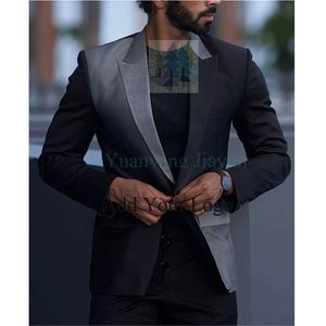 Fabricant de costume deux pièces sur mesure pour hommes, coupe ajustée, <span class=keywords><strong>mariage</strong></span>, <span class=keywords><strong>église</strong></span>, double boutonnage, respirant - Product Image 6