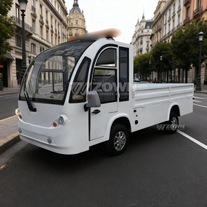 Autobús Turístico Eléctrico, Vehículo Utilitario para Turismo, Autobús para Parques con Caja de Carga - Product Image 2
