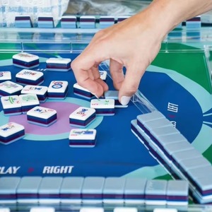 Juego de Fichas de Mahjong Americano, Fichas de Mahjong de Lujo Personalizadas de 4 Capas, Juego Profesional - Product Image 4