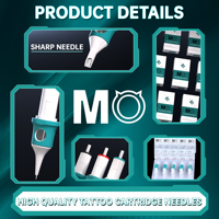 MO Tattoo Naaldcartridges Met Zachte Membranen Fabrieksgroothandel Vingerleuning Cartuchos voor Permanente Make-up Lichaamsversiering Benodigdheden