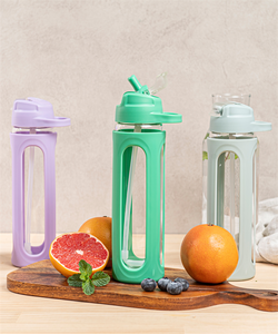 Oem/Odm Bouteille d'eau en verre de haute qualité 20Oz Bouteille d'eau en verre solide à double paroi - Product Image 5