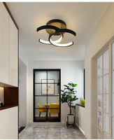 Meilleure Vente Moderne Lampe Plafonnier LED en Fer, Petite, pour Escalier, Couloir, Allée, Hall, Vestiaire et Entrée, Décoration Maison