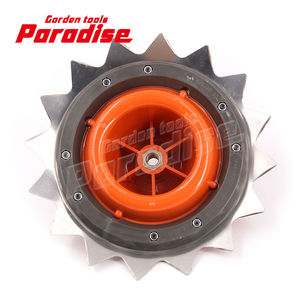 Tête de désherbage Double tête <span class=keywords><strong>universelle</strong></span> pour tondeuse à gazon de jardin, <span class=keywords><strong>lame</strong></span> de <span class=keywords><strong>débroussailleuse</strong></span> avec bord de coupe Double face - Product Image 1