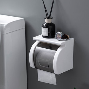 Phổ biến treo tường nhà vệ sinh giữ giấy với điện thoại Kệ nhựa ABS nhà vệ sinh mô CuộN chủ phòng tắm Bán Sỉ - Product Image 2