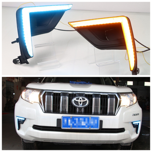 Luce di Segnalazione a LED Dinamica e Luce Diurna per PRADO Land Cruiser 2700 4000 FJ150 LC150 2017 2018 2019 - Product Image 1