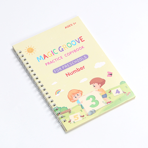 Set di Quaderni Magici per Esercitazioni con Penne, 4 Pezzi, Quaderni per Bambini in Età Prescolare - Product Image 4