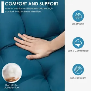 Chaise œuf balançoire suspendue en rotin et osier, cadre en aluminium et coussin résistant aux UV, patio extérieur intérieur, porche, salon, fait à la main - Product Image 4