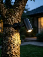 Projecteur LED d'extérieur étanche IP65 en aluminium réglable pour éclairage d'arbres, idéal pour cour, jardin, villa, paysage, 24V