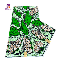 Tissu Imprimé Coton Peigné Batik Hollandais Africain | Mode Africaine Pagne École Robe de Festival Vente en Gros