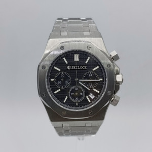 Reloj de Hombre OEM, Relojes Clásicos de Lujo con Correa de Acero Inoxidable, Relojes de Pulsera de Cuarzo a Prueba de Agua - Product Image 1