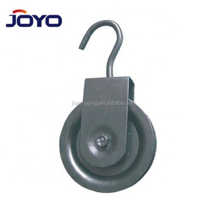 Khối Ròng Rọc Đúc Sơn Đen Có Móc - Product Image 1