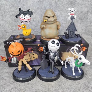 Figura de acción de terror de Pesadilla Antes de Navidad, Zero, Oogie Boogie, Shock Pumpkin, Juguetes de PVC, Caja Sorpresa de Jack Skellington para Halloween - Product Image 1