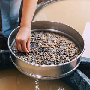 Bonne qualité 500 mm diamètre 0.3mm 0.5mm 0.7mm maille taille filtre de laboratoire 304 tamis de Test en acier inoxydable - Product Image 5