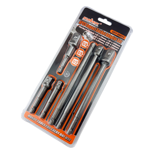 Lot de 6 adaptateurs d'extension de douilles à chocs, tiges hexagonales courtes et longues pour perceuse, clé à chocs, accessoires d'outils à main - Product Image 6