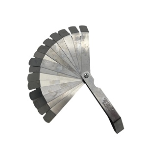 Hochpräzise 0,05-1,00mm Fühler messgeräte 20 Klingen Spalt lehre Flexible Kegel lehre Fühler lehre - Product Image 4