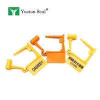 Sceaux de sécurité en plastique personnalisés et numérotés YUSTON YTPL007 (1 pièce) pour les boîtes de compteurs et la sécurité des services publics