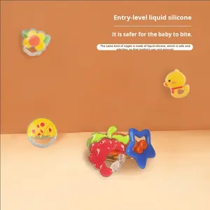 <span class=keywords><strong>Mordedor</strong></span> de silicona líquida Teeter con forma de unicornio marca Yushan suave para niños de 2 a 4 años Unisex - Product Image 3