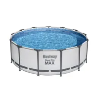Bestway 5618W Steel Pro MAX Rundes oberirdisches Pool-Set 3,96 m x 1,22 m