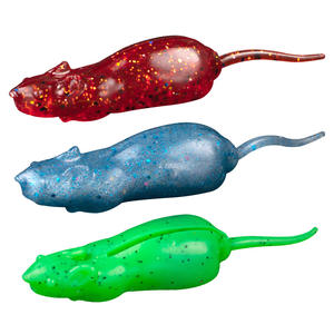 Esca Artificiale FUN Nera a Forma di Topo Thunder Floating Water Thunder Frog con Ganci in Acciaio Inox per Pesca - Product Image 5