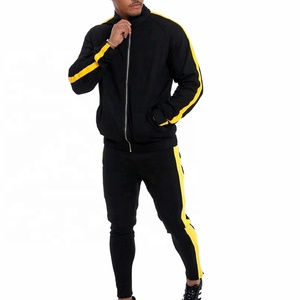 yellow black tracksuit
